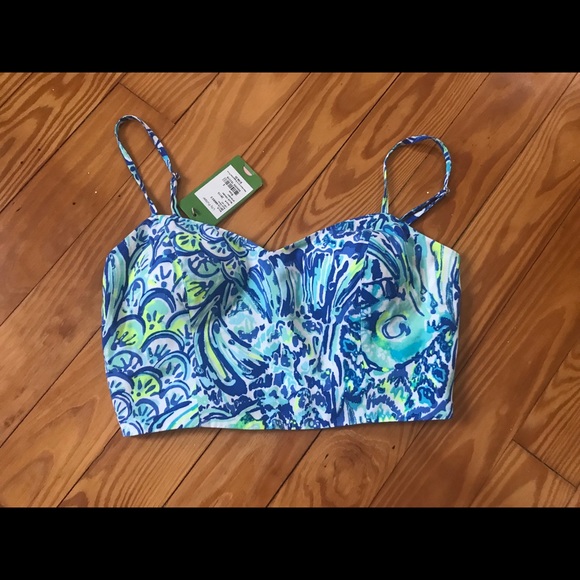 Lilly Pulitzer Tops - Lizzie Set Crop top only